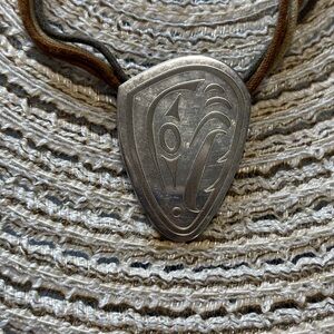 Birks 925 Sterling Silver Tribal Pendant Necklace